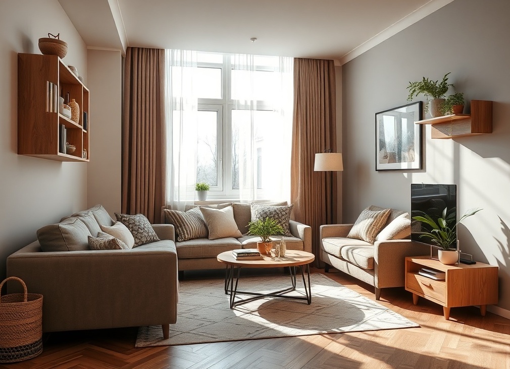 Как подобрать мебель для маленькой квартиры