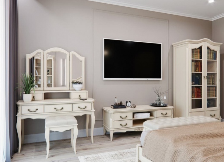 Белая классическая мебель: виды, характеристики, фото и советы пооформлению интерьера
