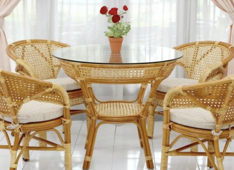 Мебель из ротанга в комнате: лучшие советы по выбору 🪑